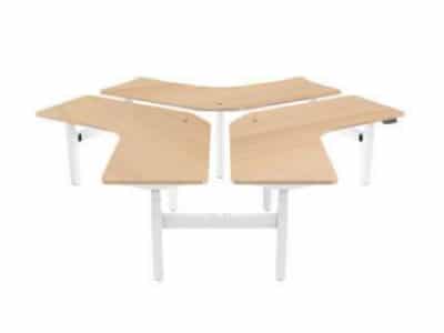 3โต๊ะ โมเดล uplifting desk