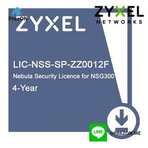 ZyXEL Nebula LIC-NSS-SP 4 Yrlicense for NSG300 part no.ZXL-4YR-NSS-NSG300