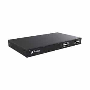 Users: 100 (up to 200) Max Concurrent Calls: 30 (up to 60) Max Analog Ports: 16 Max BRI Ports: 16 Max Cellular Ports: 6 Max E1/T1/J1 Ports: 2 Expand Boards: 2*EX30/EX08+1*D30 External Storage: SD Card part no.yeastar-S100