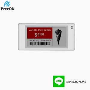 Prezon ESL part no.Prezon-DS021-ultra-thin electronic-shelf-label