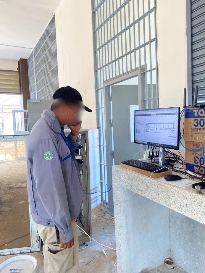 ตรวจสอบ Floor Plan บน Software ระบบ RTLS