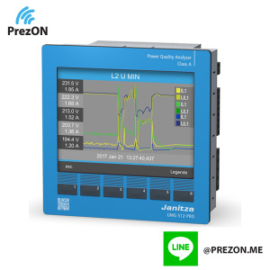 Power Quality Analyser Model : JANITZA-UMG512-PRO