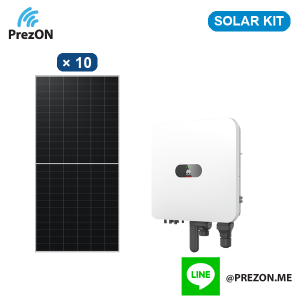 Solar Kit Model : SOLARKIT-HW5K-3P
