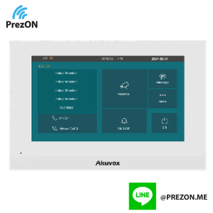Indoor Monitor Model : C313S-White-V3.0-On-Wall