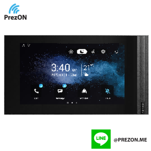 Indoor Monitor Model : S562-S-V2.0-Gray-On-Wall