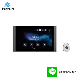 Indoor Monitor Model : S567W(869)-Gray-On-Wall+EP10