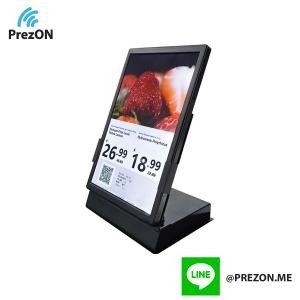 ป้ายราคาจอ LCDรุ่น LCD-PM1017 10.1 นิ้ว - Prezon ESL