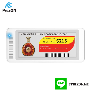 ป้ายราคาอิเล็กทรอนิกส์รุ่น MTag29Q 2.9 นิ้ว - Prezon ESL